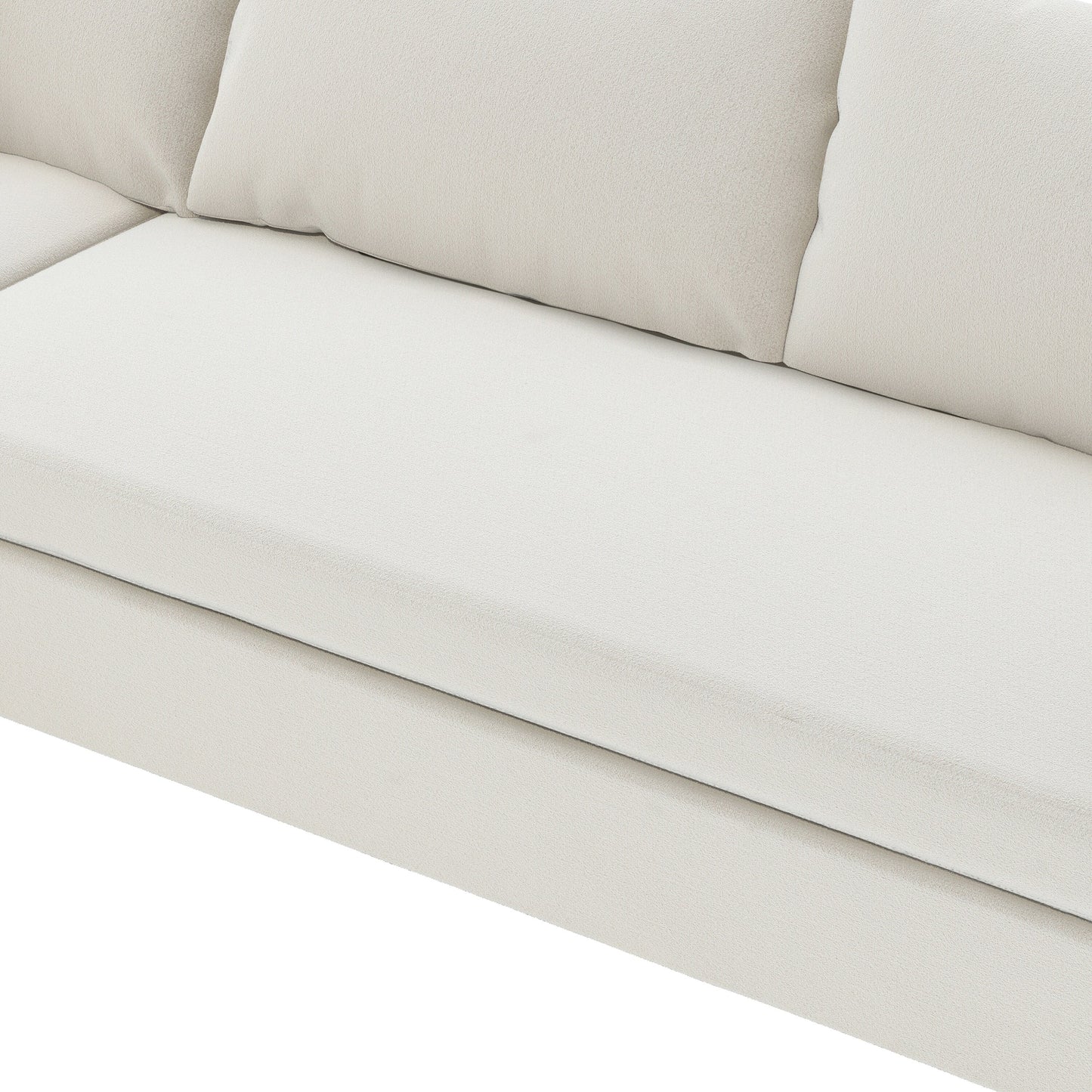 Canapé-lit sectionnel modulaire, ensemble de canapés en chenille avec oreillers, combinaison libre, canapé convertible