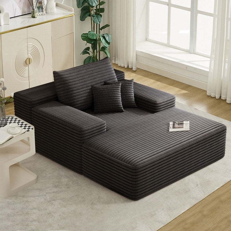 Canapé-lit rembourré surdimensionné Nebula, canapé-lit rembourré Cloud Sofas pour une lecture confortable et une détente optimale