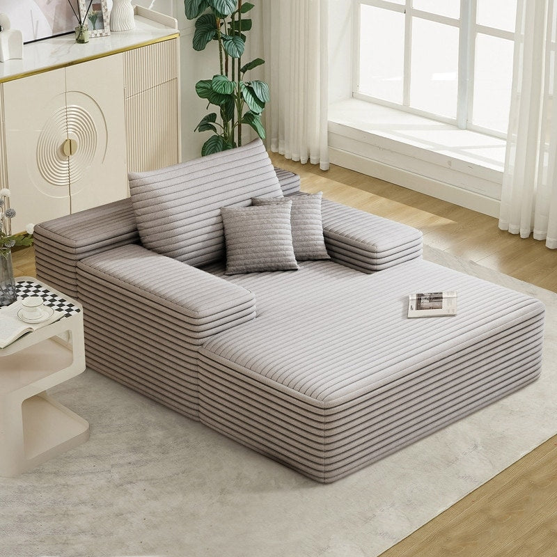 Canapé-lit rembourré surdimensionné Nebula, canapé-lit rembourré Cloud Sofas pour une lecture confortable et une détente optimale