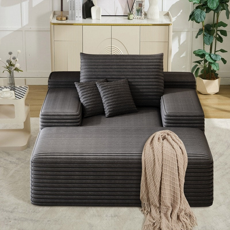Canapé-lit rembourré surdimensionné Nebula, canapé-lit rembourré Cloud Sofas pour une lecture confortable et une détente optimale