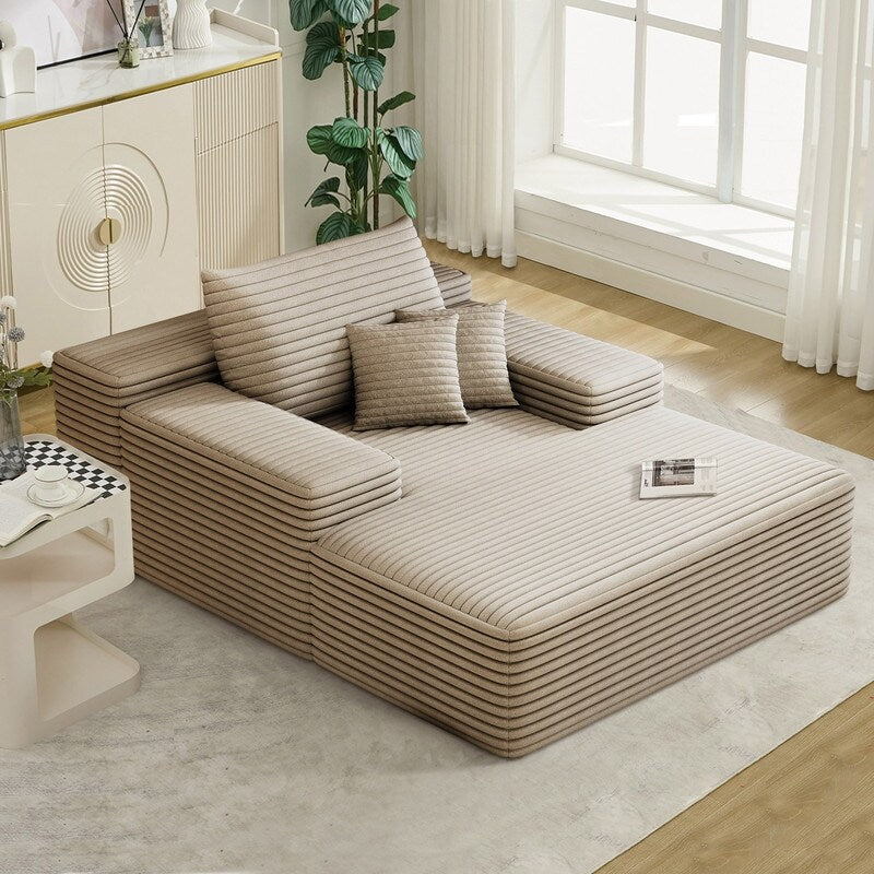 Canapé-lit rembourré surdimensionné Nebula, canapé-lit rembourré Cloud Sofas pour une lecture confortable et une détente optimale