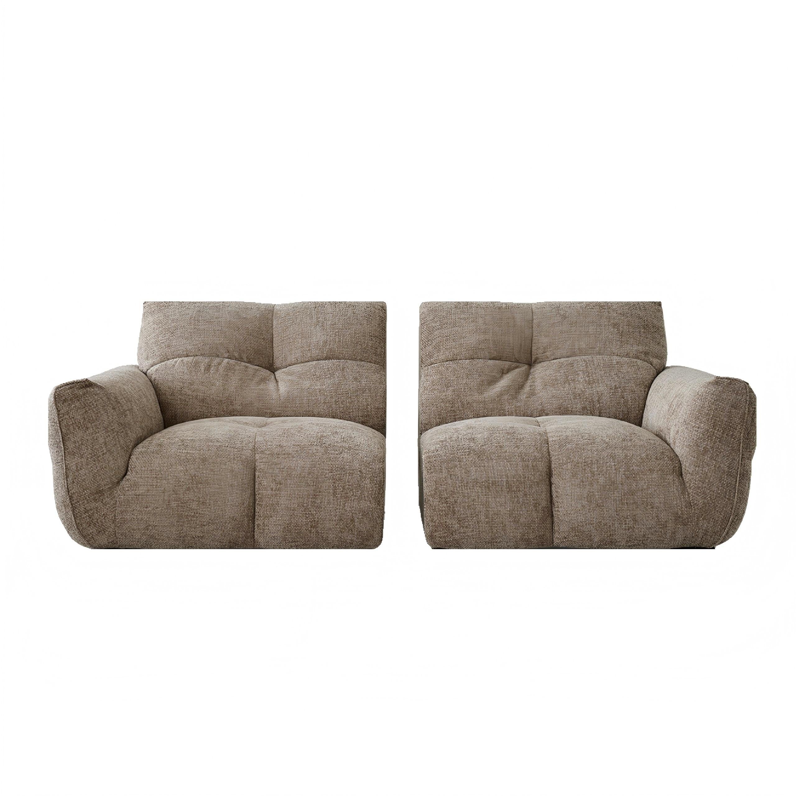 Cocoa Loaf Fabric Sofa