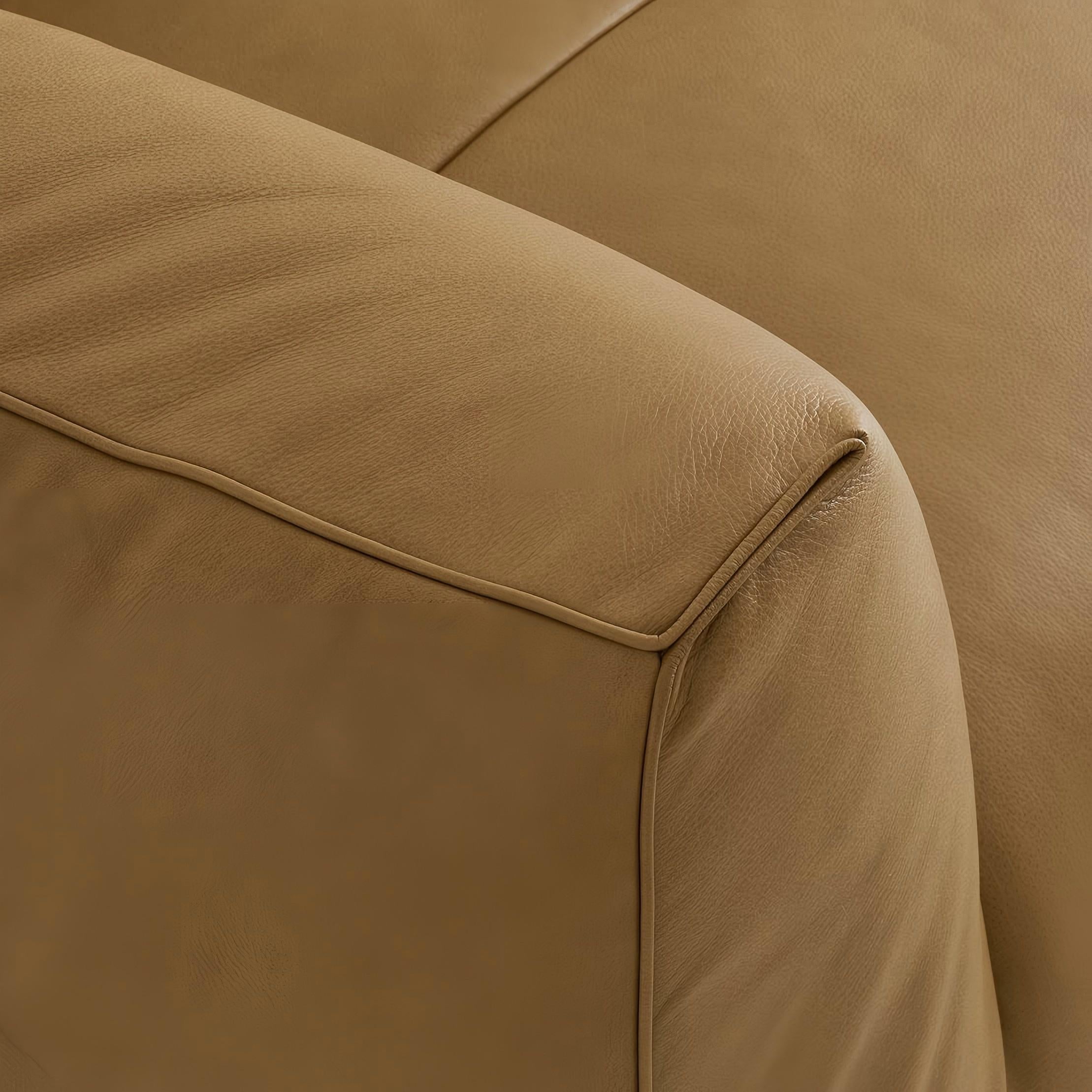 Cocoa Loaf Leather Sofa
