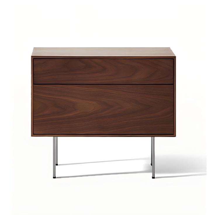 Timber Trio Wood Nightstand