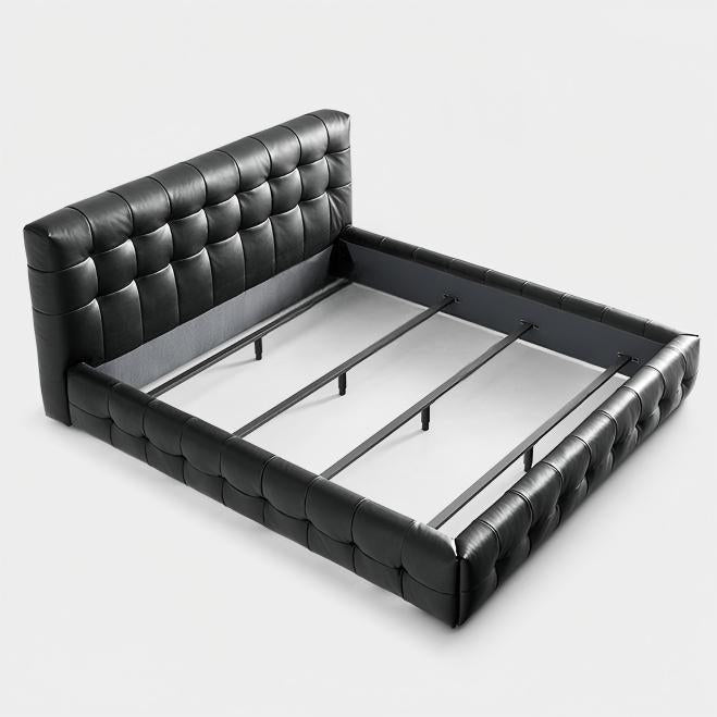 Marshmallow Leather Bed