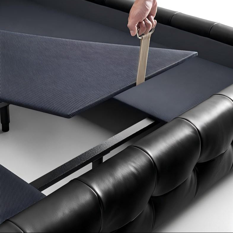 Marshmallow Leather Bed