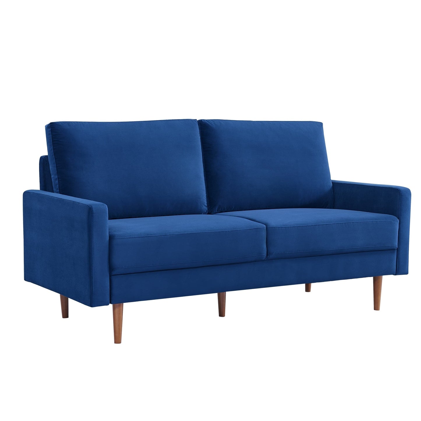 Canapé rembourré de 69 pouces de large avec accoudoirs carrés, mobilier de maison et de bureau OS