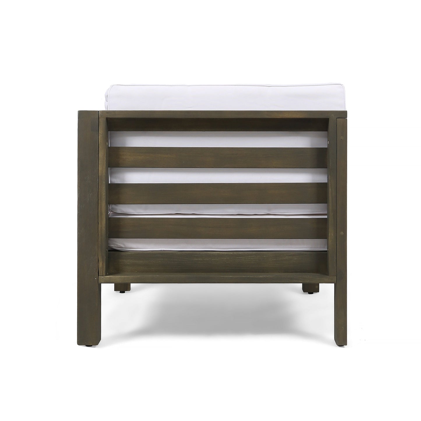 Ensemble de canapés d'extérieur Oana 9 pièces en bois d'acacia avec table basse par Christopher Knight Home