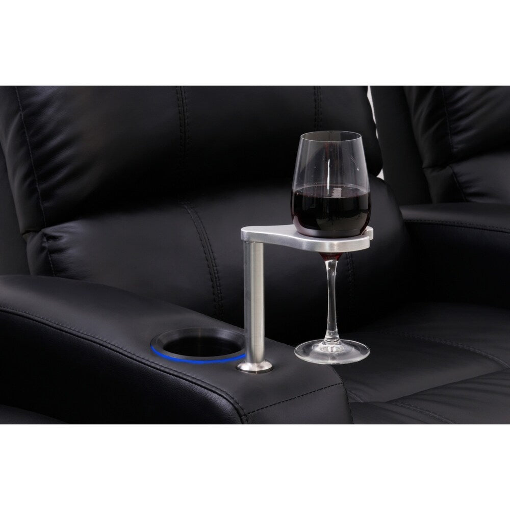 Porte-verre à vin en aluminium Octane