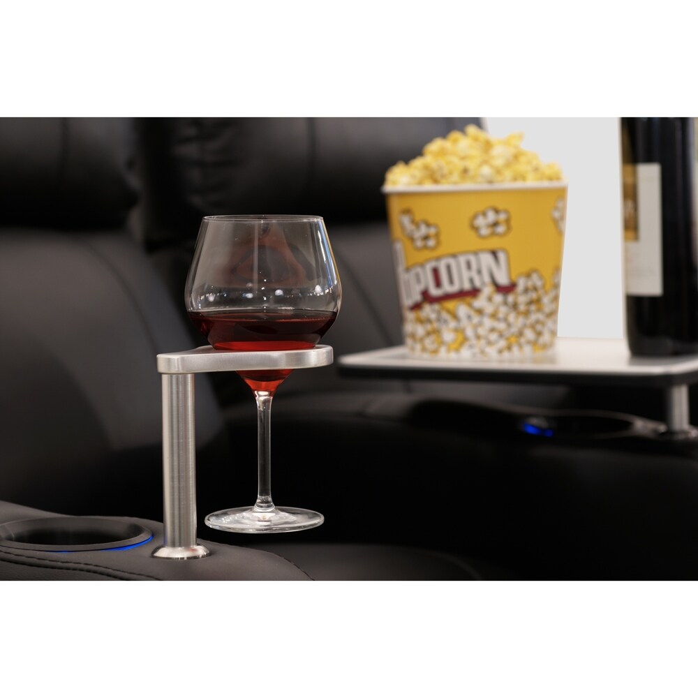 Porte-verre à vin en aluminium Octane