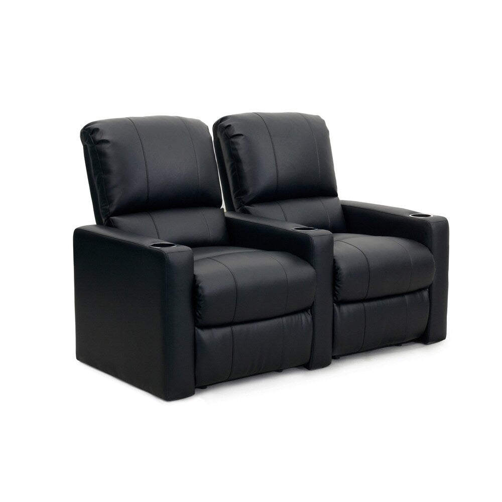 Sièges de cinéma maison manuels en cuir Octane Charger XS300 (rangée de 2)
