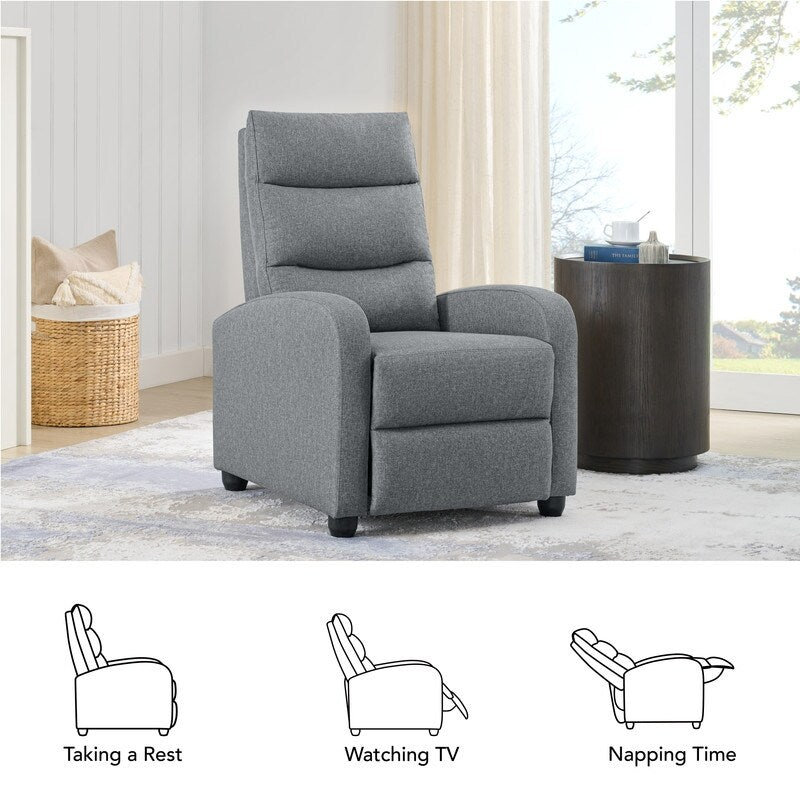 Fauteuil inclinable à dossier relevable Olivia