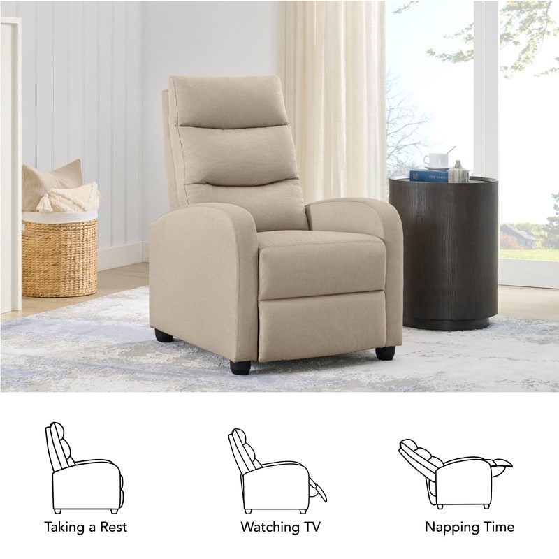 Fauteuil inclinable à dossier relevable Olivia