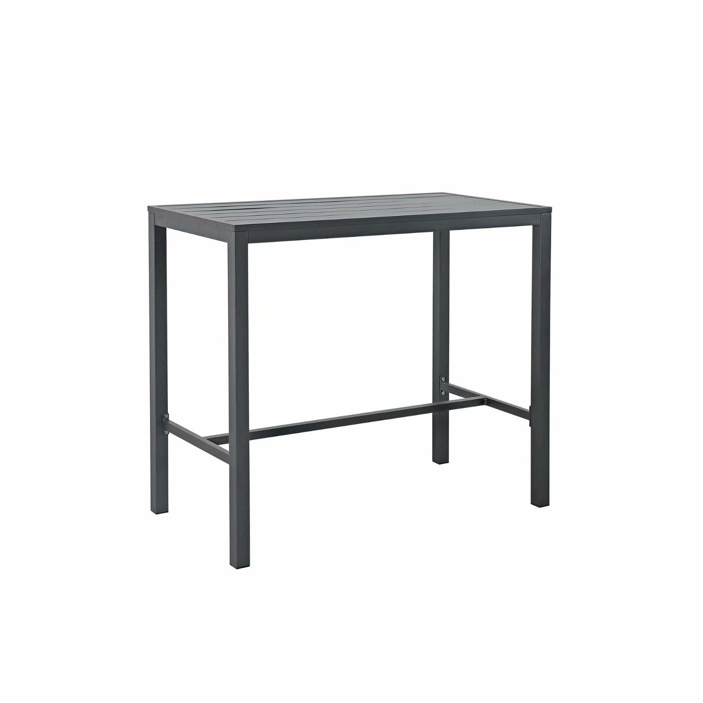 Ensemble de bar en aluminium 5 pièces pour patio