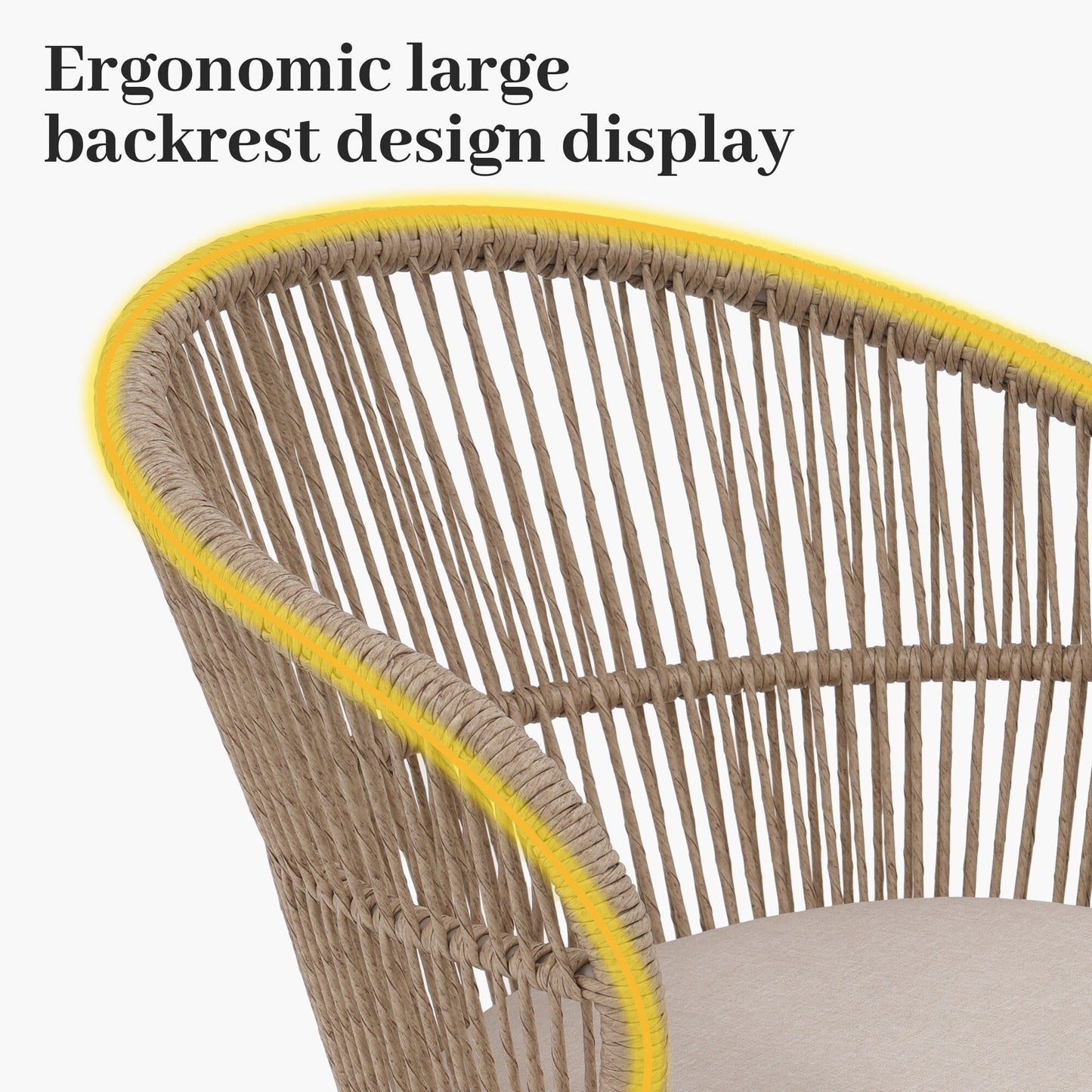 Ensemble de salle à manger d'extérieur avec chaises et table extensible