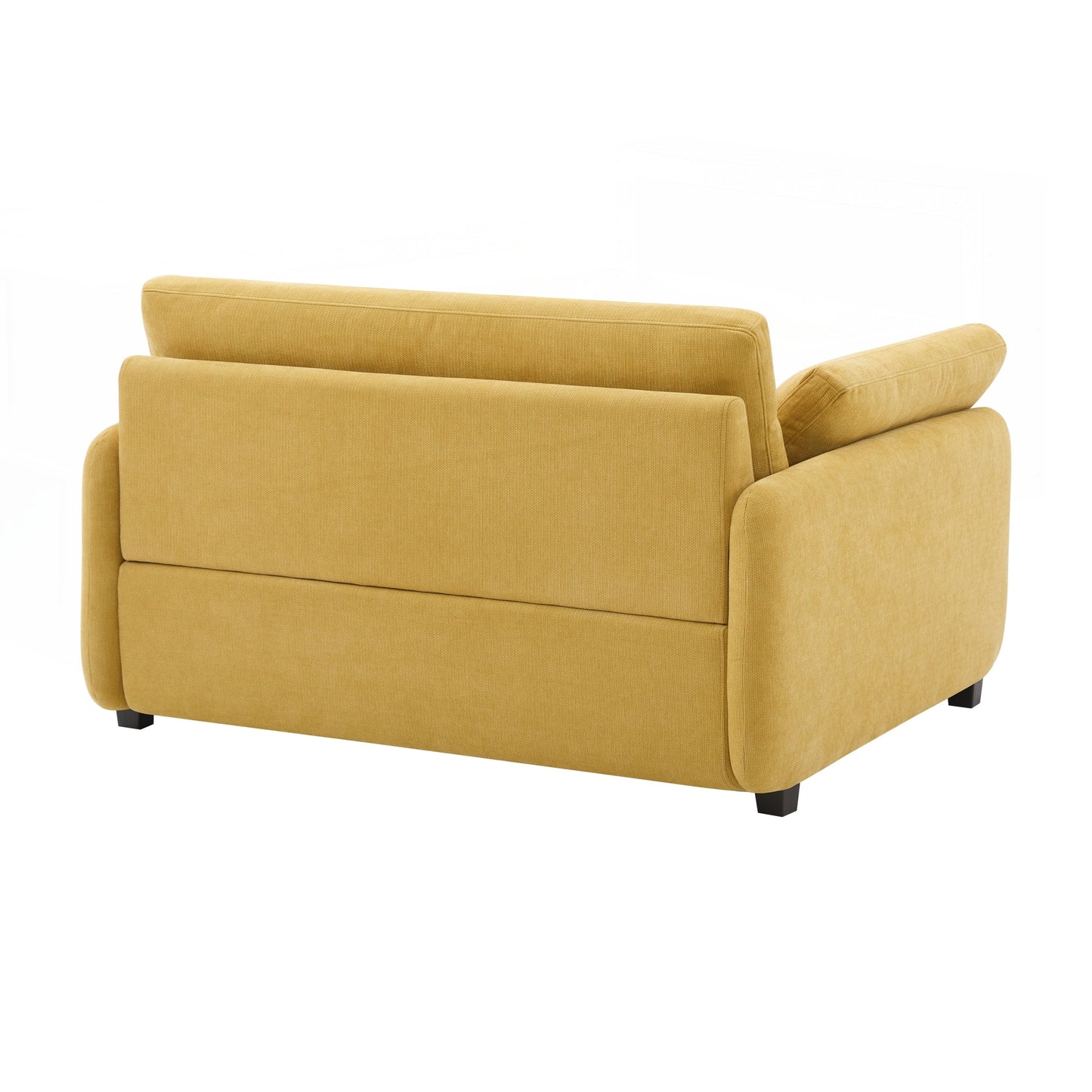 Fauteuil simple surdimensionné en chenille