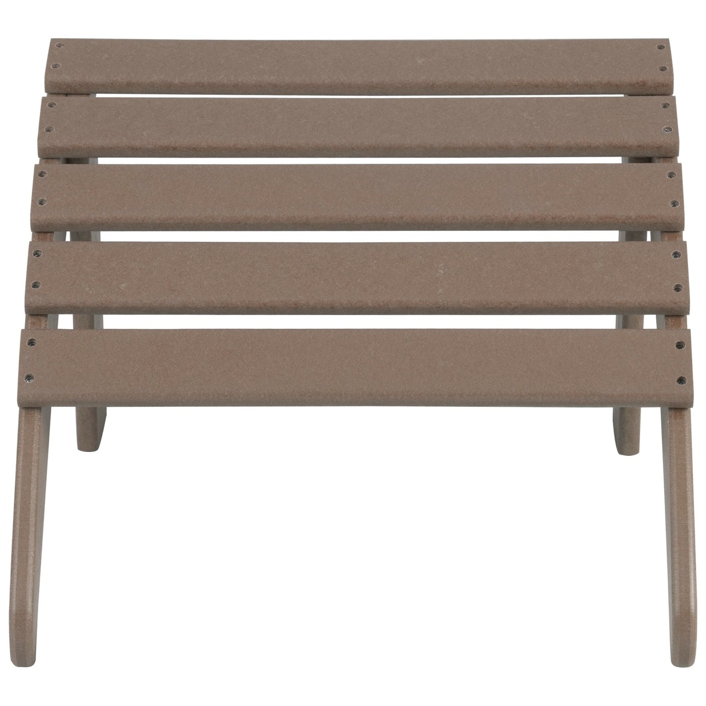 Chaises Adirondack Polytrends Altura Outdoor écologiques toutes saisons avec poufs (ensemble de conversation 4 pièces)