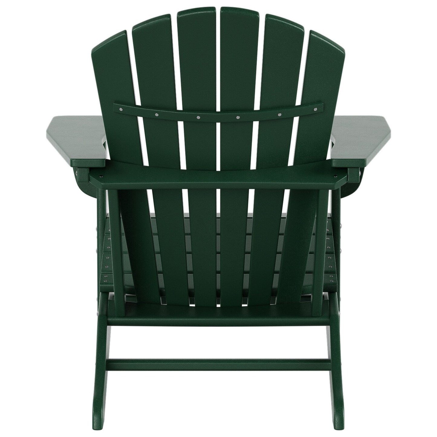 Chaises Adirondack Polytrends Altura Outdoor écologiques toutes saisons avec poufs (ensemble de conversation 4 pièces)