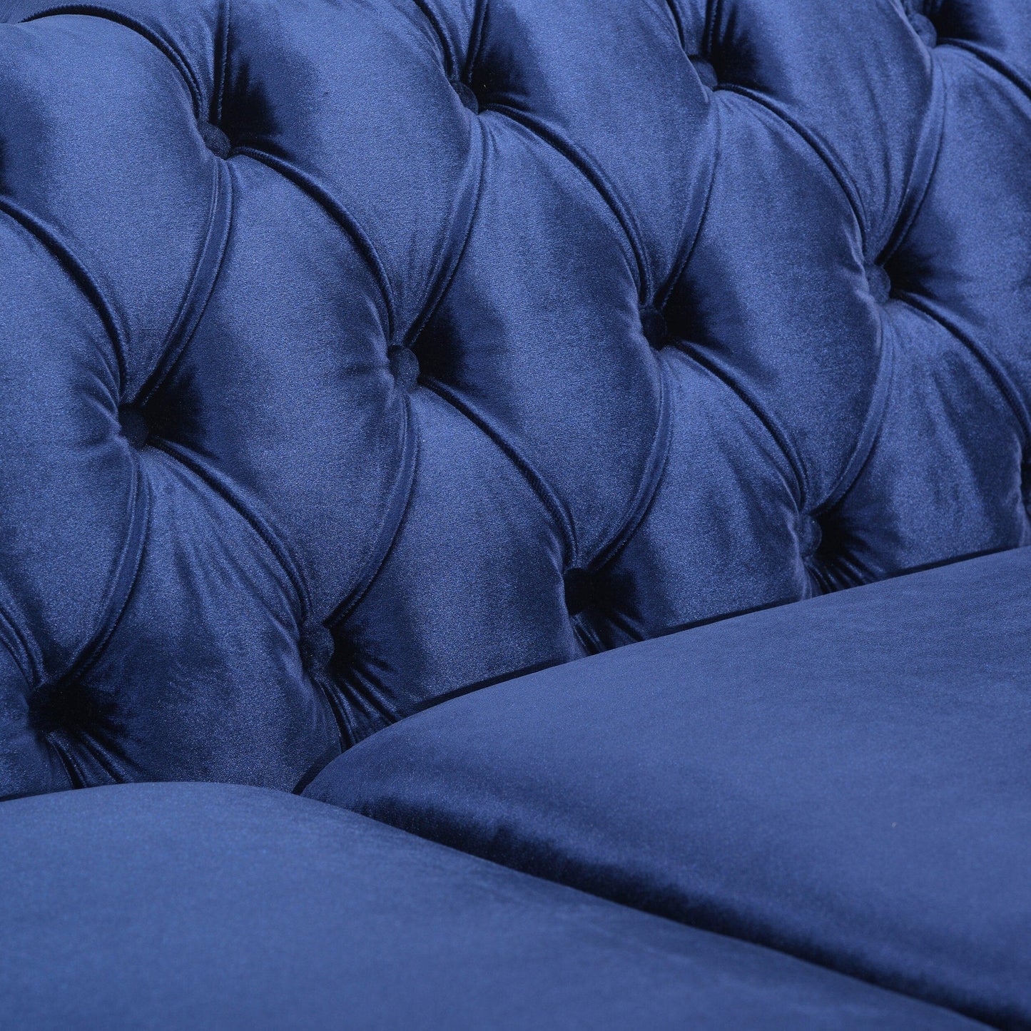 Canapé Parkhurst en velours capitonné par Christopher Knight Home