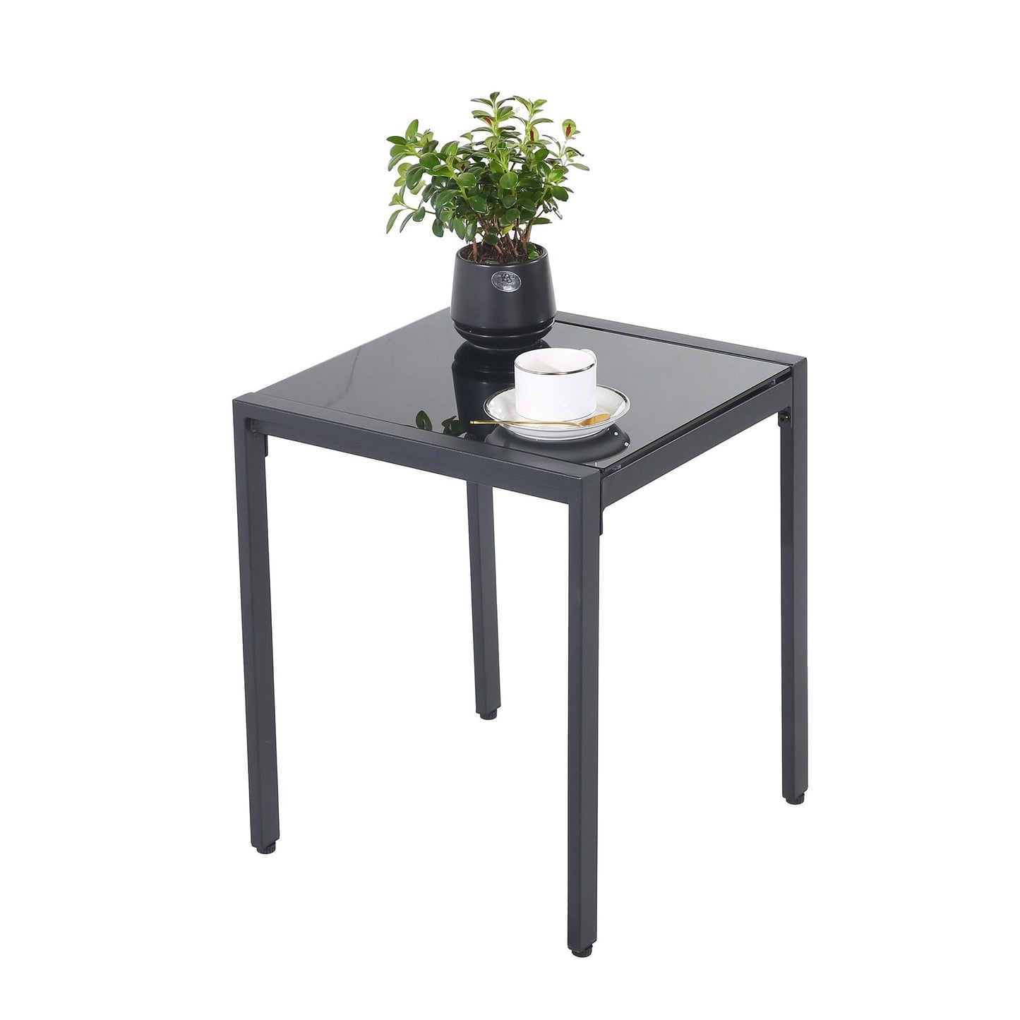 Ensemble de meubles de jardin - Canapé d'extérieur sectionnel en rotin et osier toutes saisons avec coussins moelleux
