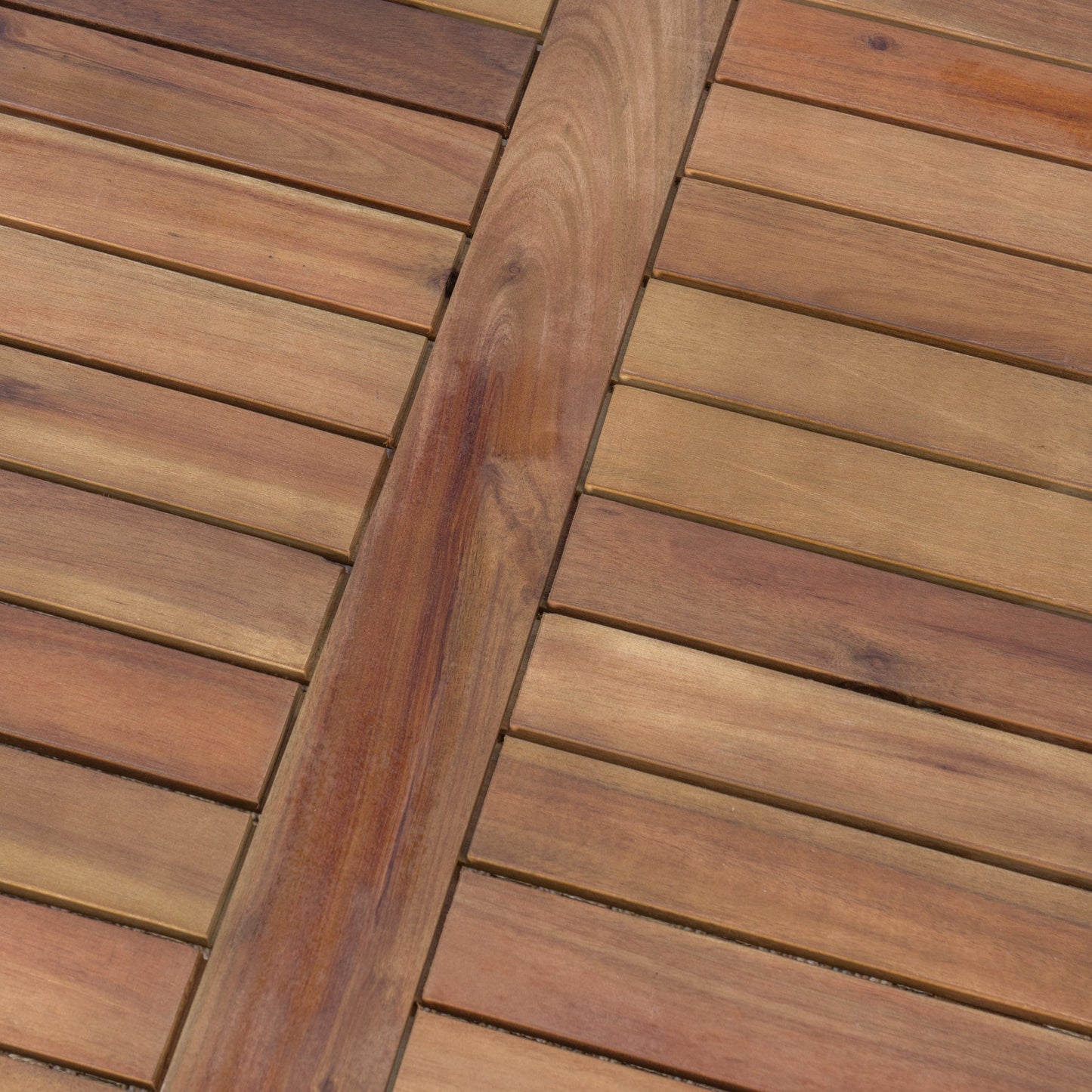 Ensemble de canapés d'extérieur Perla en bois d'acacia 9 pièces par Christopher Knight Home