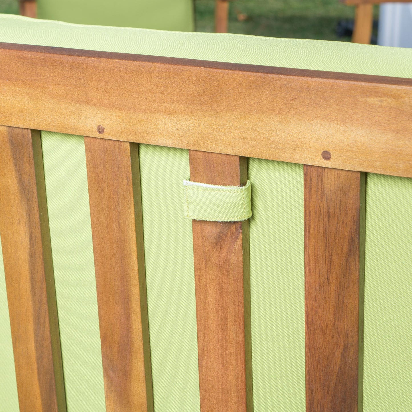 Ensemble de canapés d'extérieur Perla en bois d'acacia 9 pièces par Christopher Knight Home