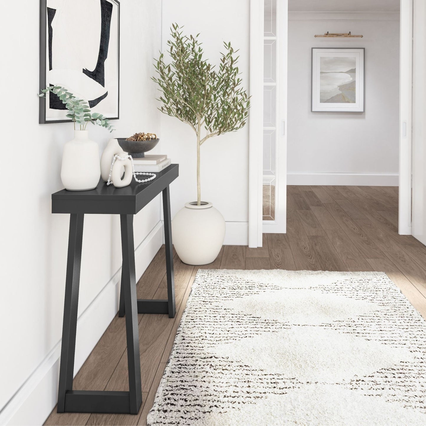 Console classique Plank and Beam - 36