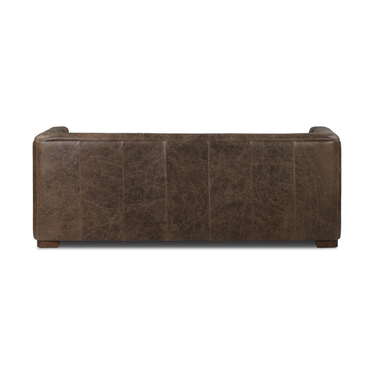 Canapé-lit convertible en cuir véritable Poly & Bark Essex 86