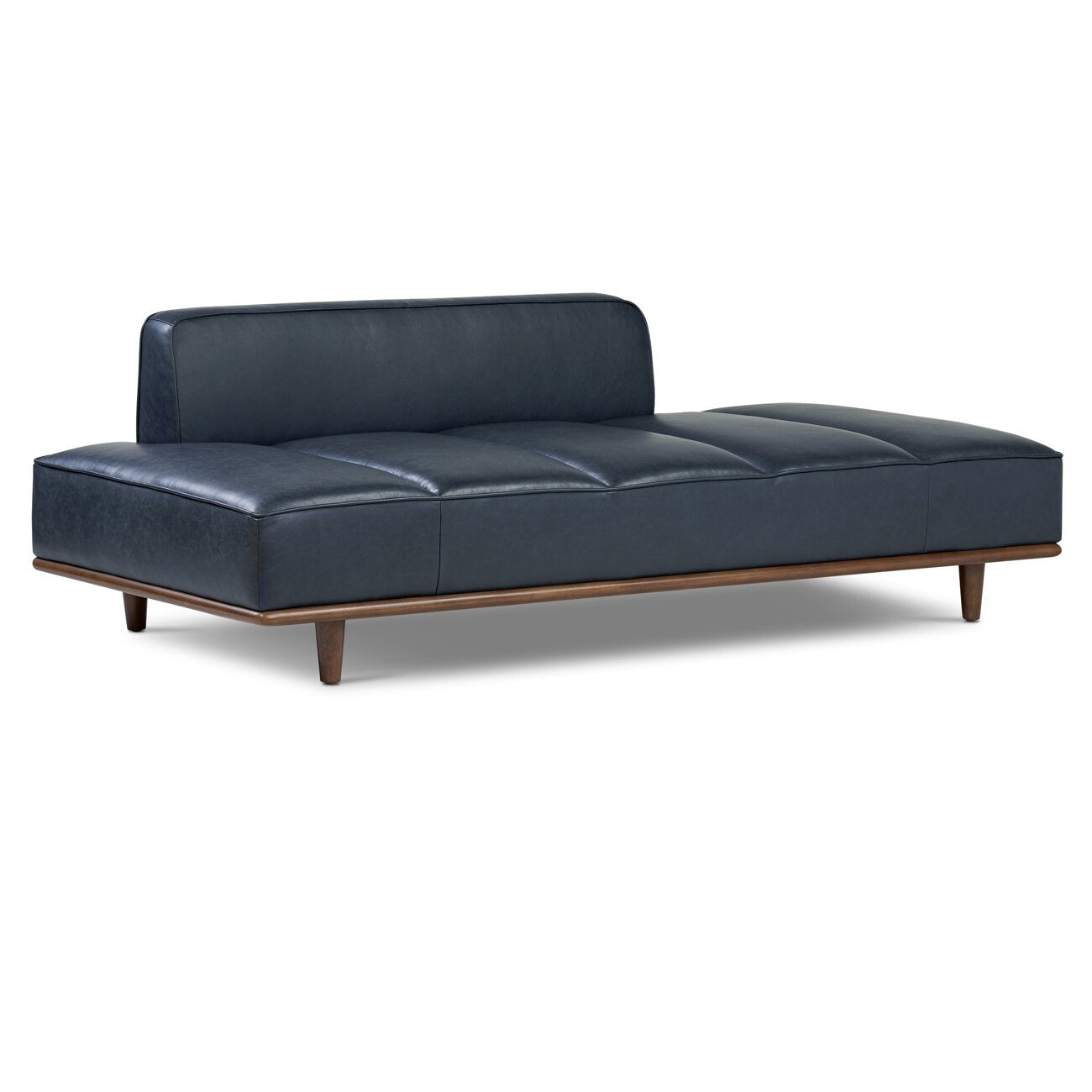 Lit de repos Poly & Bark Jasper - Cuir italien véritable pleine fleur