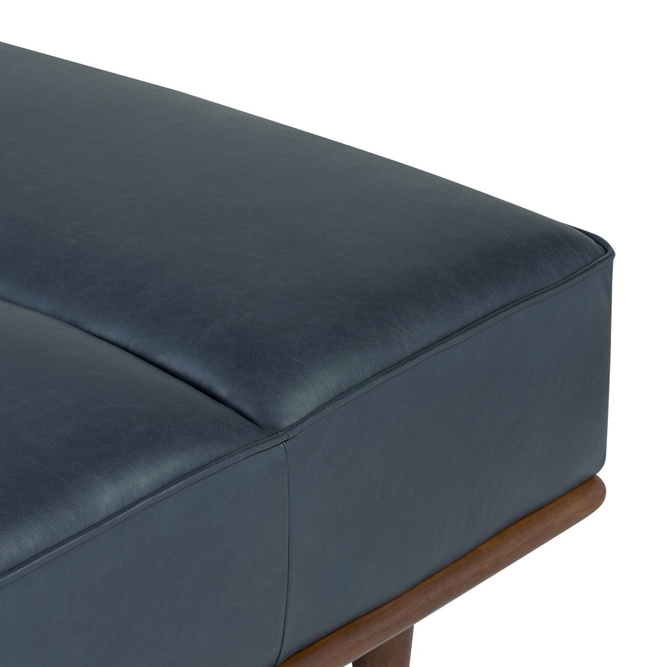 Lit de repos Poly & Bark Jasper - Cuir italien véritable pleine fleur