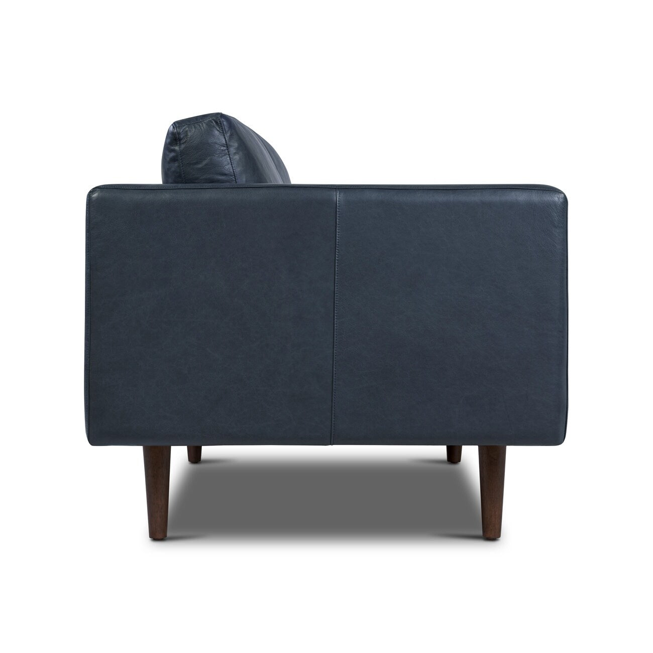 Canapé d'appartement Poly & Bark Napa 72 - Cuir italien véritable pleine fleur