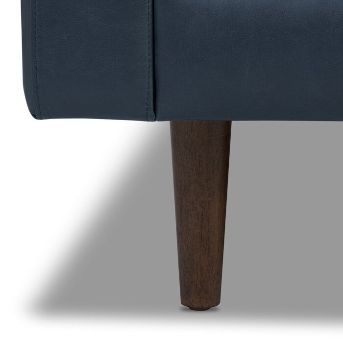 Canapé Napa 88,5 en Poly & Bark - Cuir italien véritable