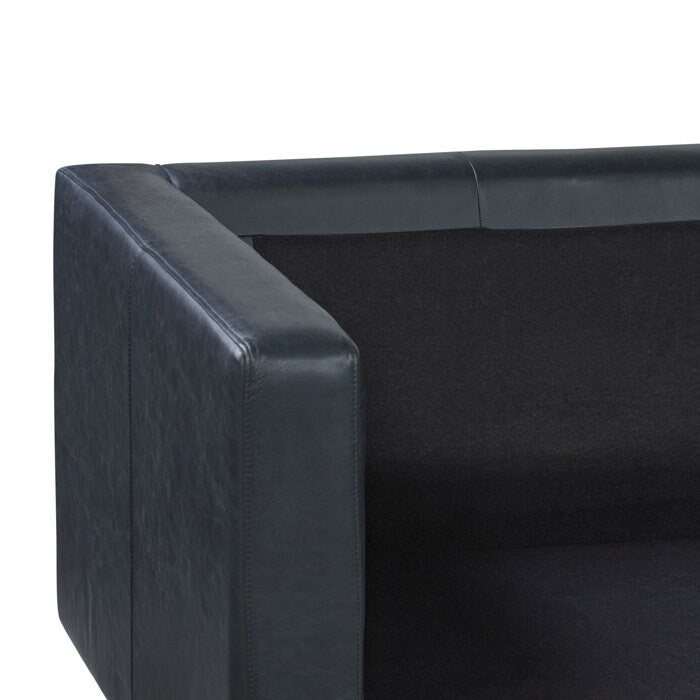 Canapé Napa 88,5 en Poly & Bark - Cuir italien véritable
