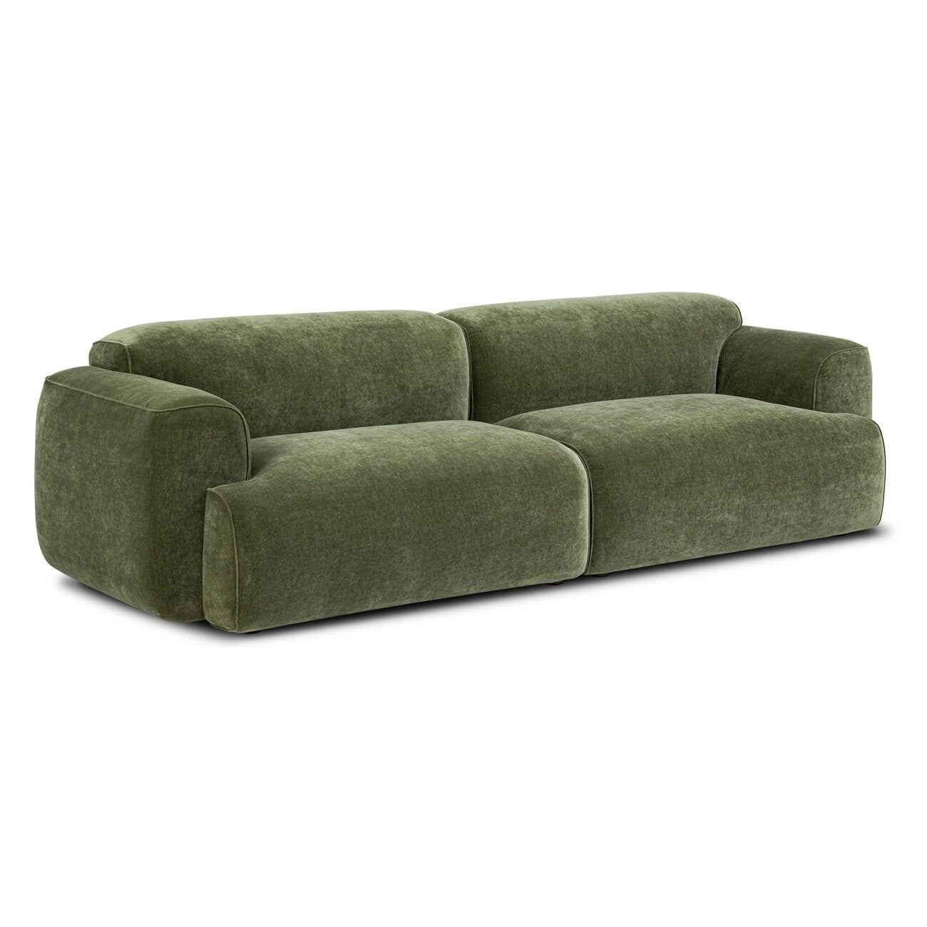 Canapé en velours haut de gamme Poly & Bark Nardo 107.5