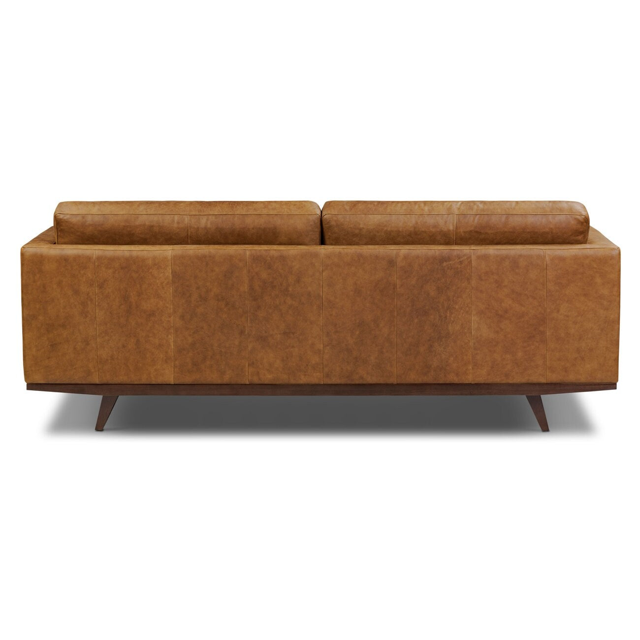 Canapé en cuir véritable pleine fleur Poly & Bark York 89