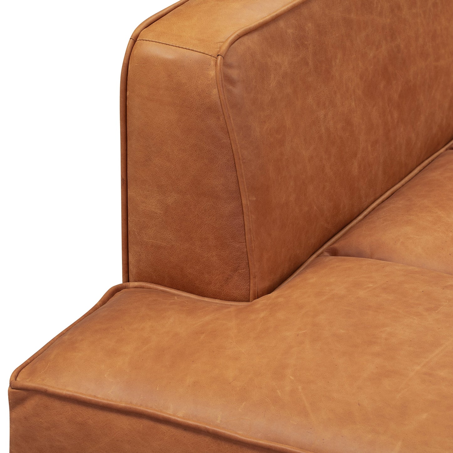 Lit de repos Poly & Bark Jasper - Cuir italien véritable pleine fleur