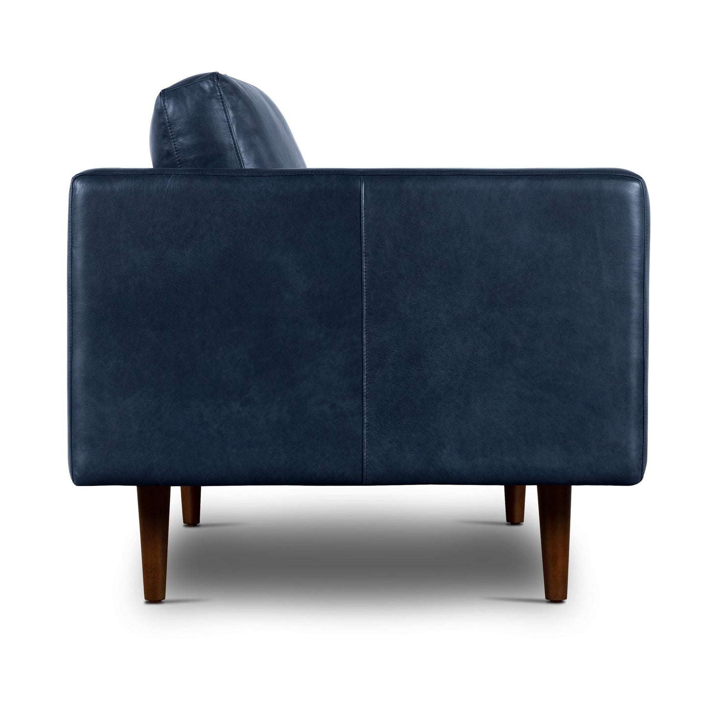 Canapé d'appartement Poly & Bark Napa 72 - Cuir italien véritable pleine fleur