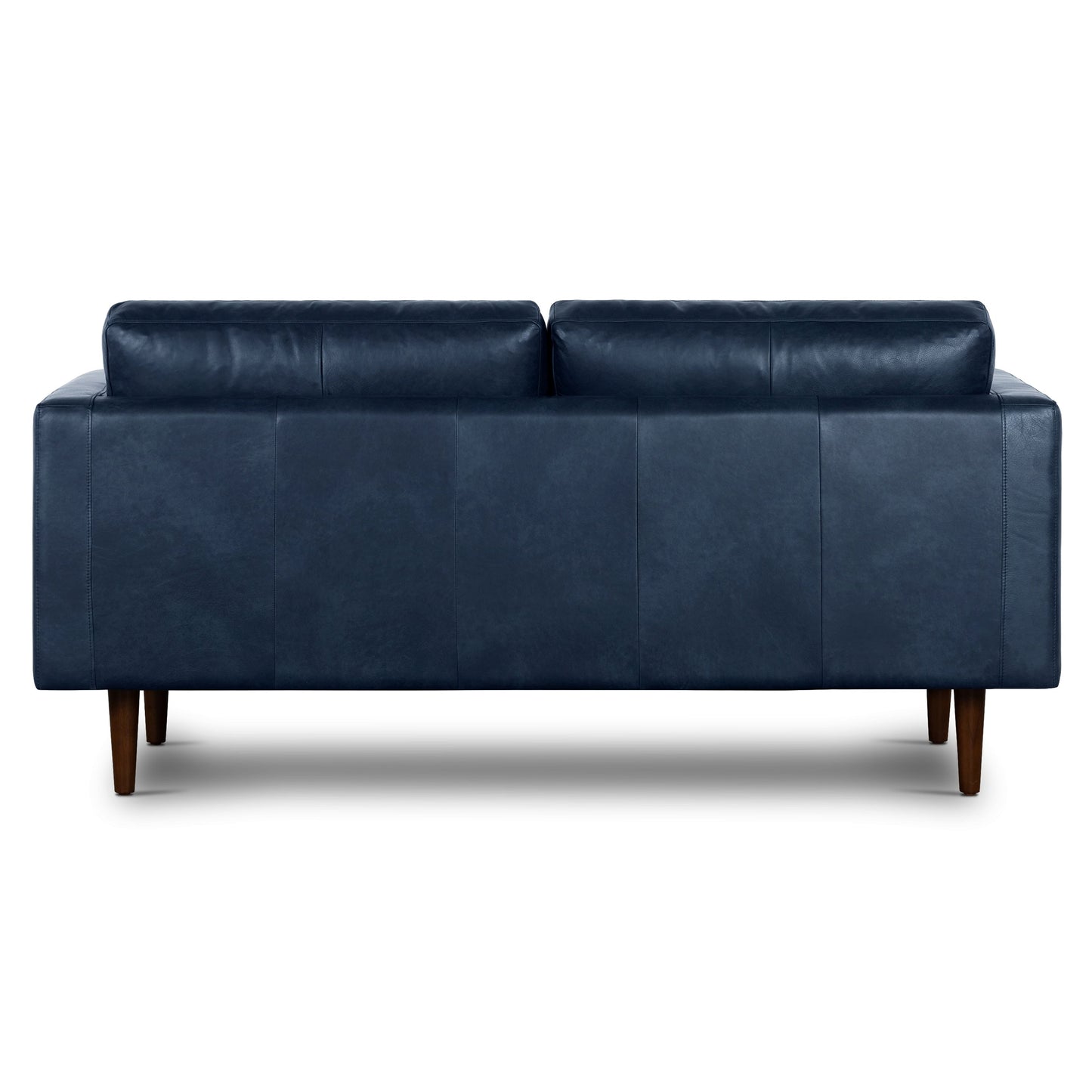 Canapé d'appartement Poly & Bark Napa 72 - Cuir italien véritable pleine fleur