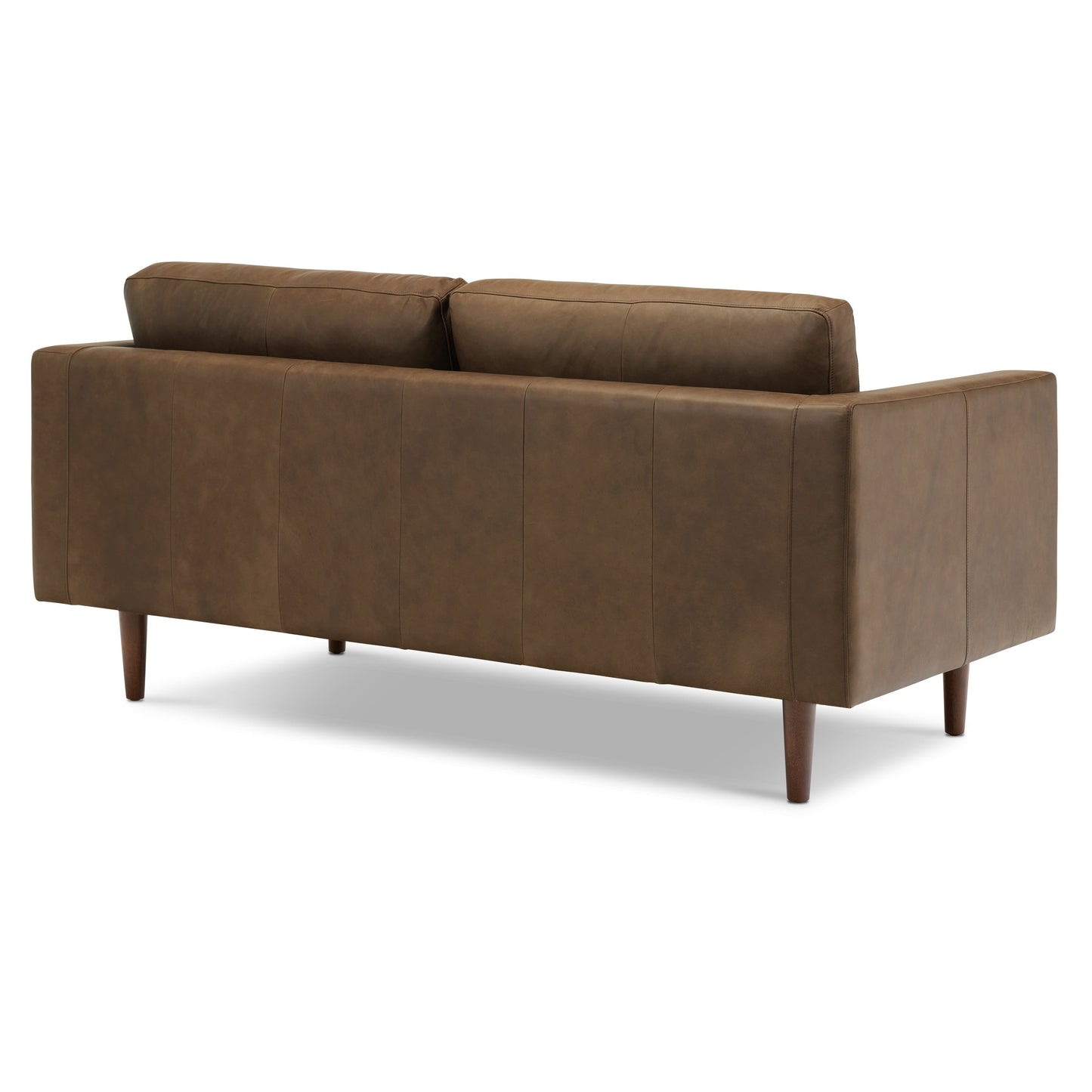 Canapé d'appartement Poly & Bark Napa 72 - Cuir italien véritable pleine fleur