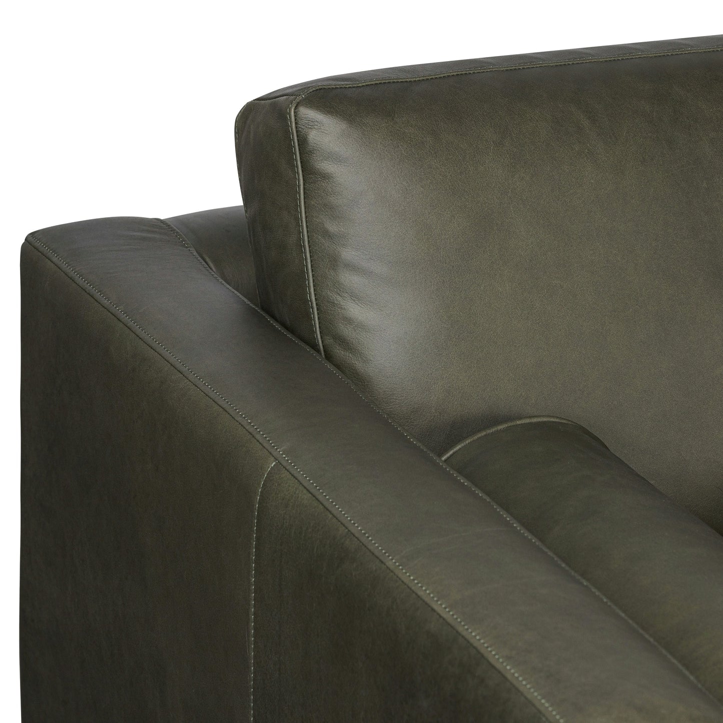 Canapé Napa 88,5 en Poly & Bark - Cuir italien véritable