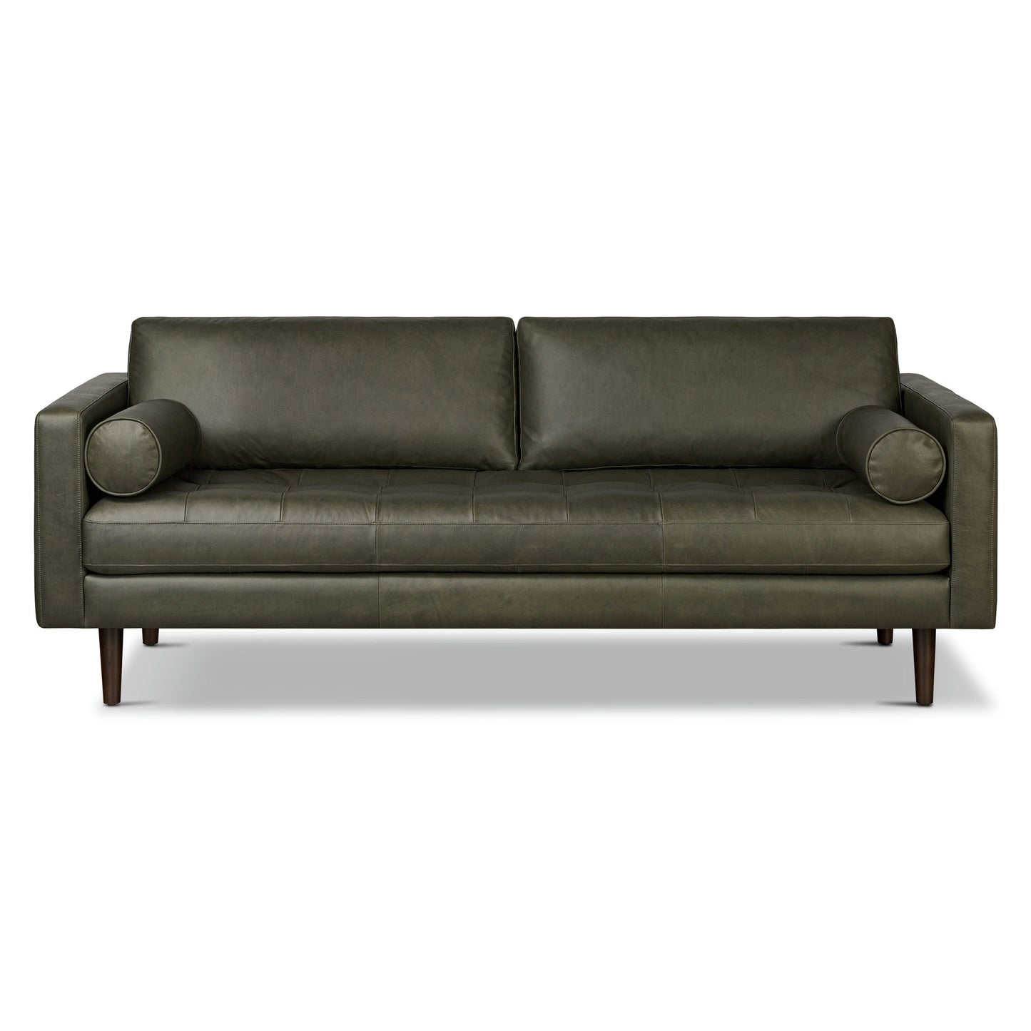 Canapé Napa 88,5 en Poly & Bark - Cuir italien véritable