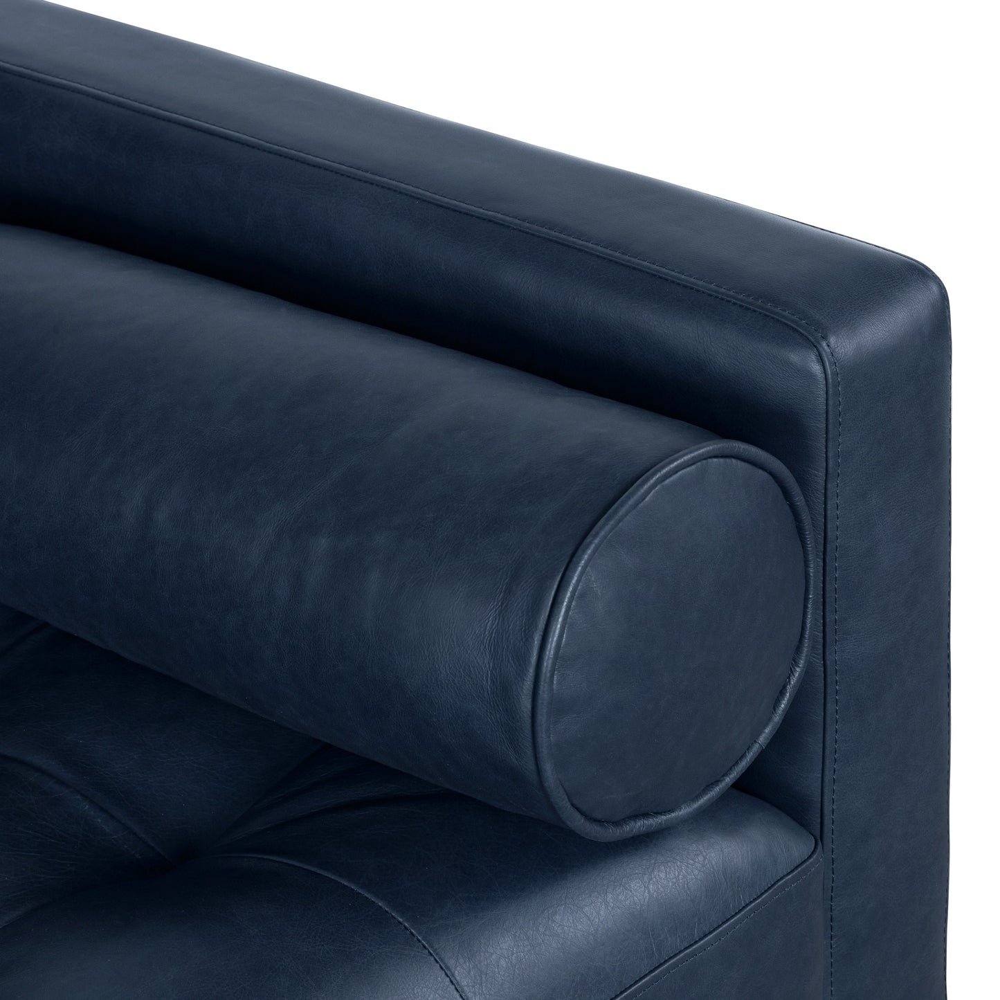 Canapé Napa 88,5 en Poly & Bark - Cuir italien véritable