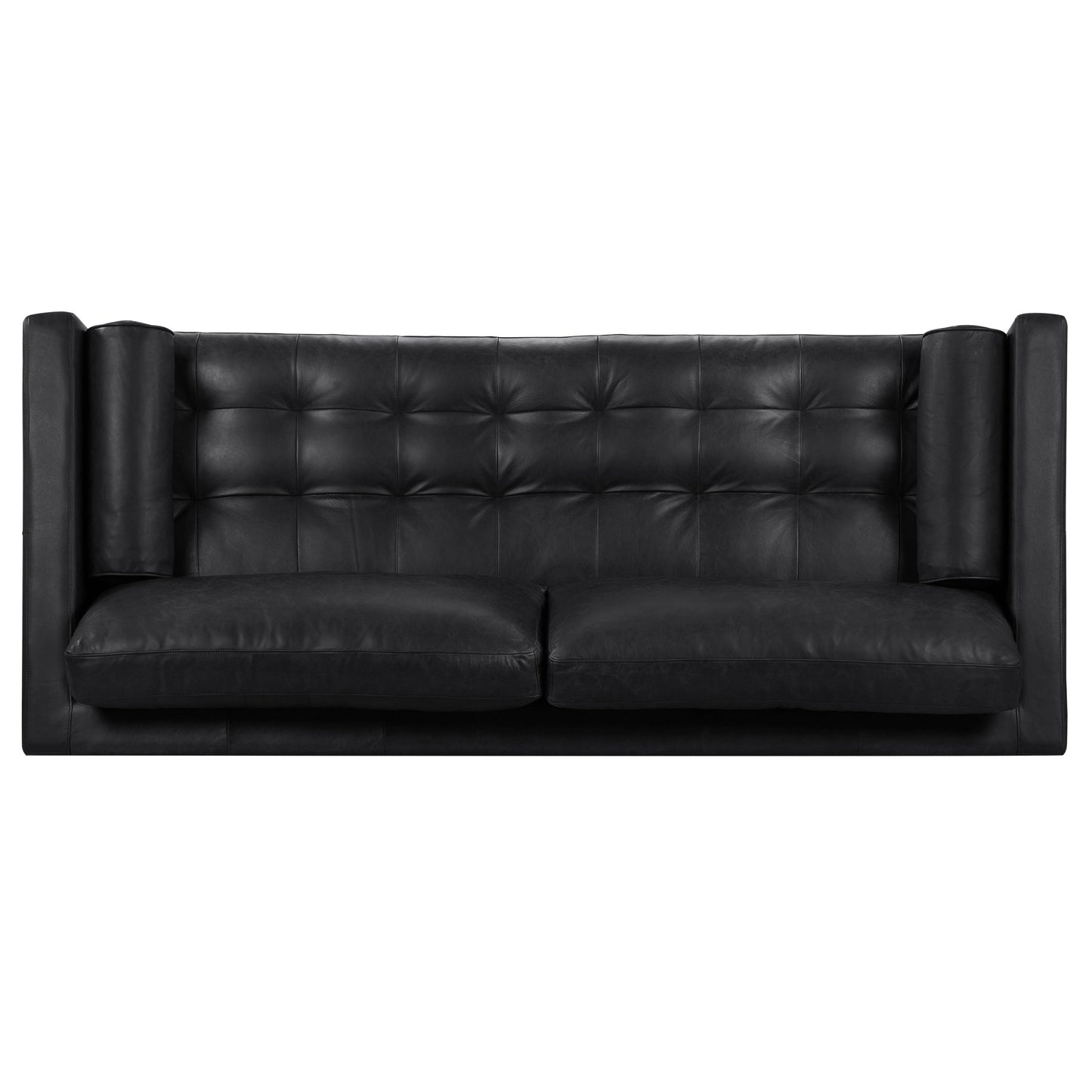Canapé Napa 88,5 en Poly & Bark - Cuir italien véritable