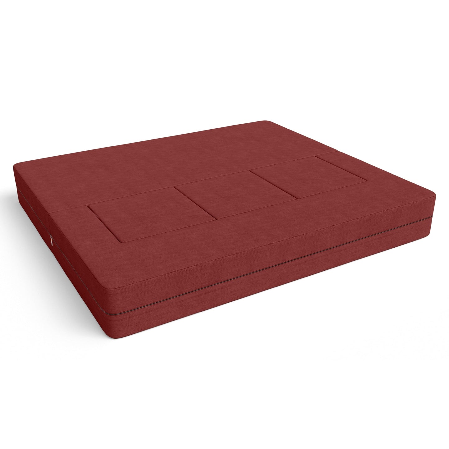 Canapé-lit convertible California King et poufs Porch & Den