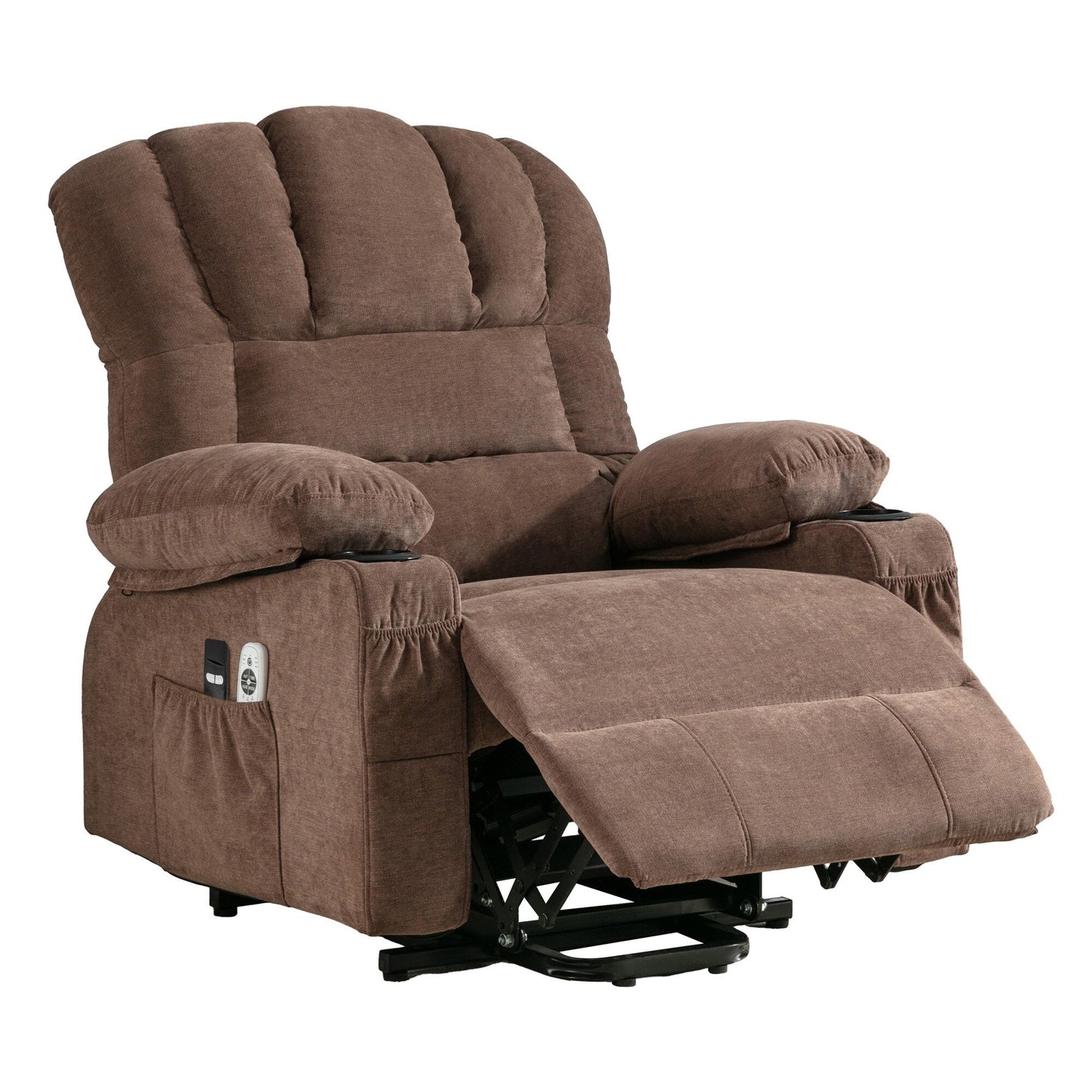Fauteuil de massage électrique avec chauffage et vibrations, USB