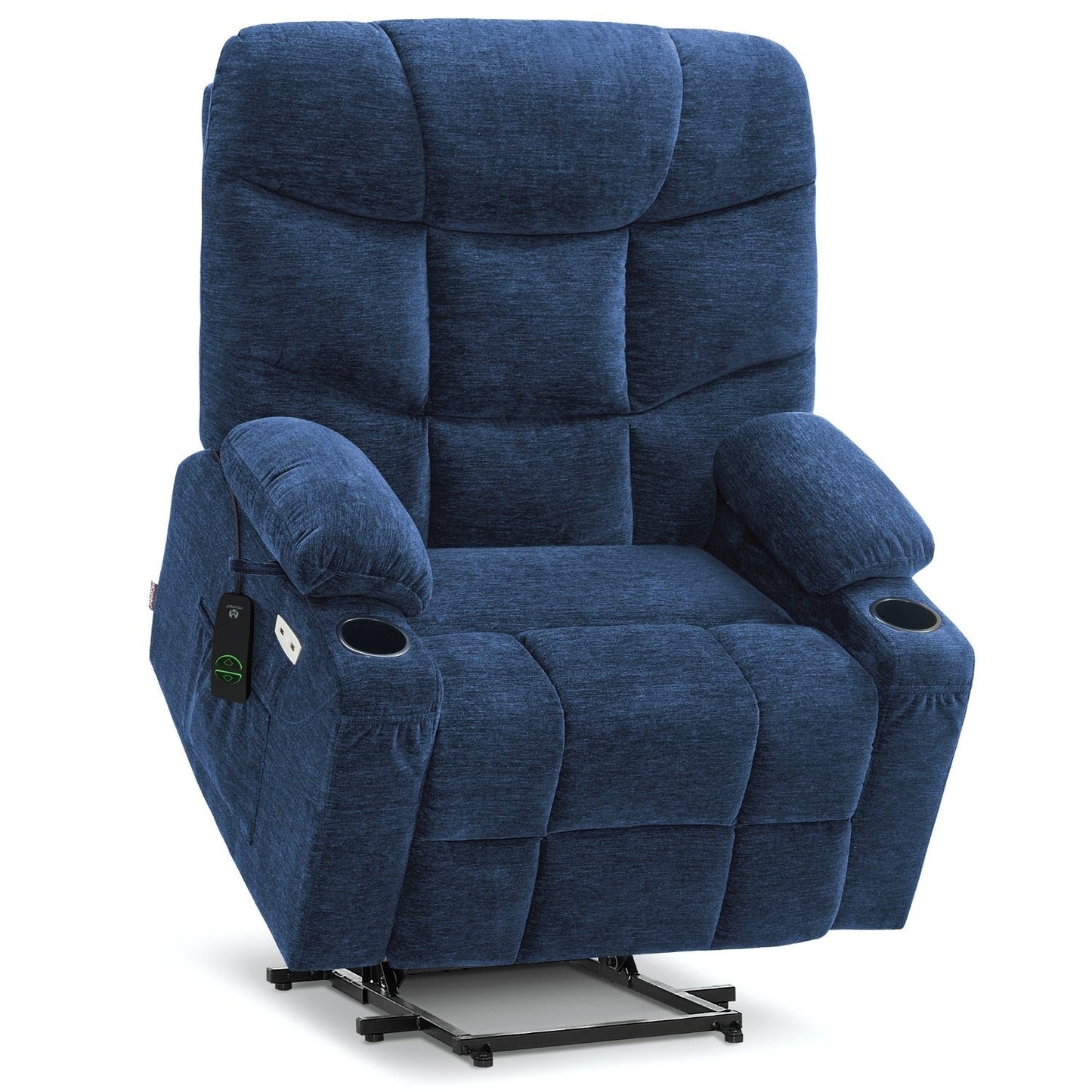 Fauteuil inclinable électrique pour personnes âgées, tissu