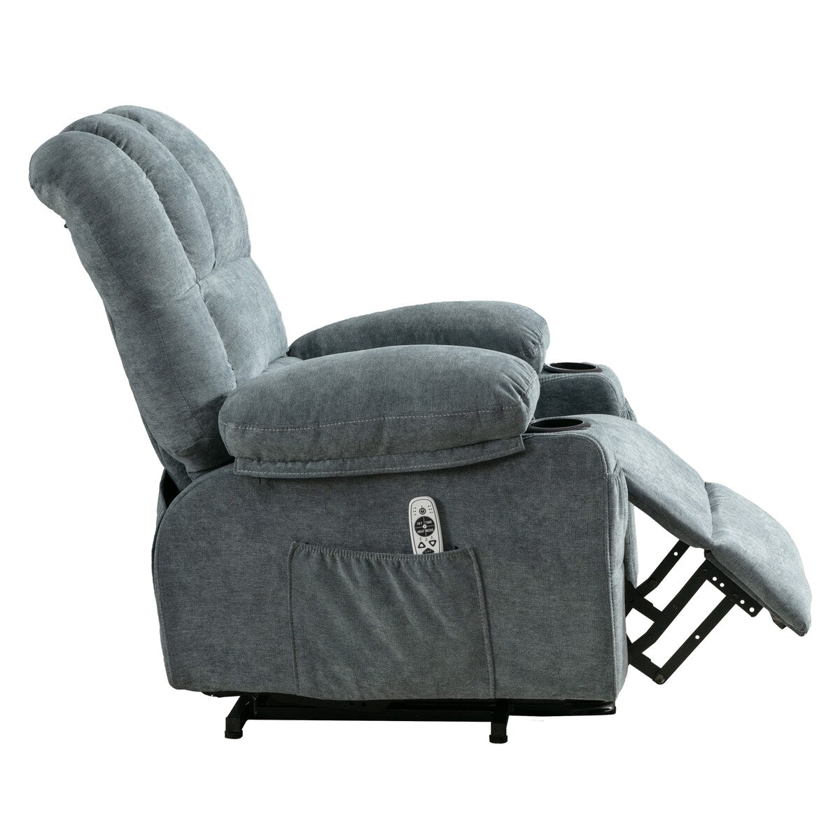 Fauteuil inclinable électrique pour personnes âgées, fauteuil inclinable avec massage thermique