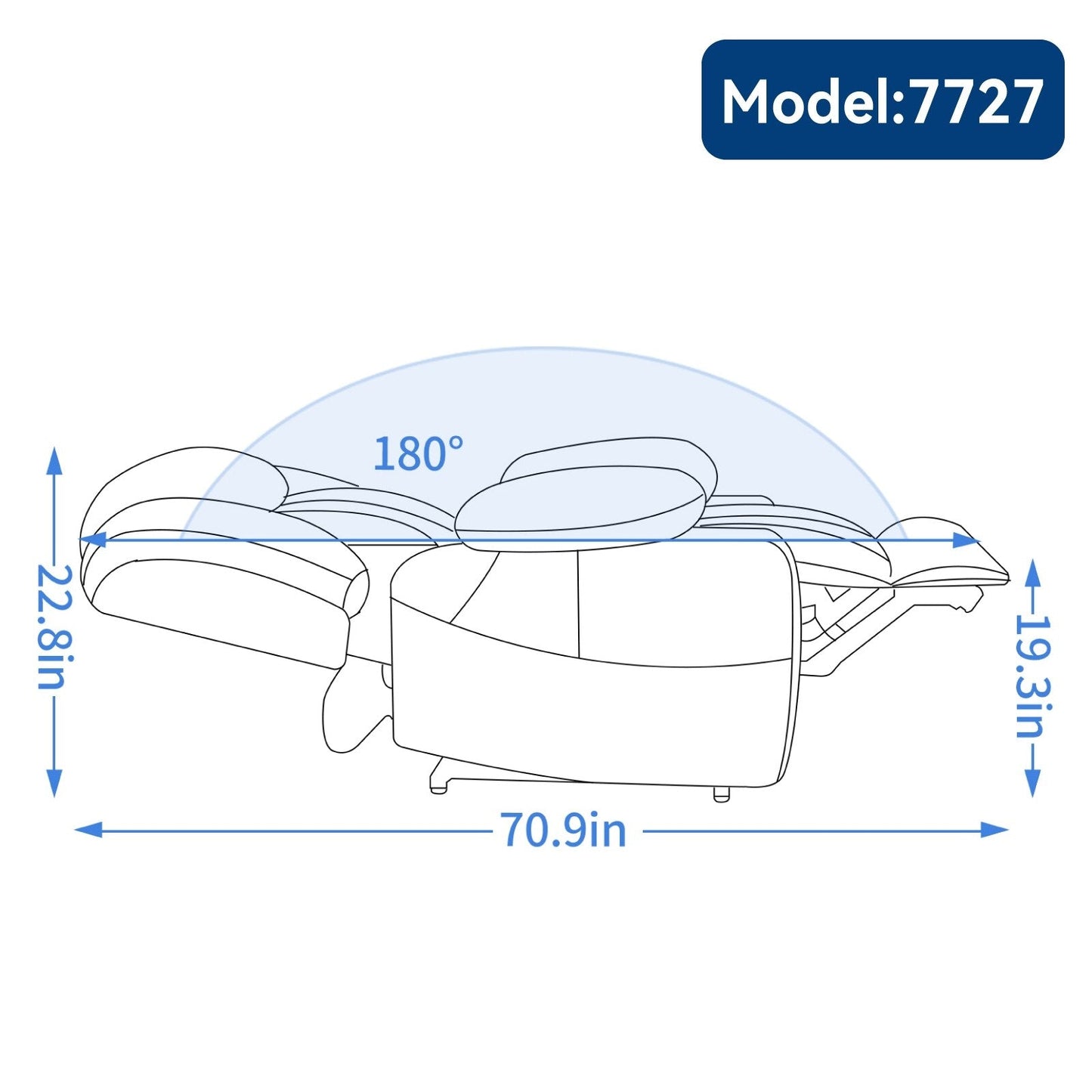 Fauteuil inclinable électrique