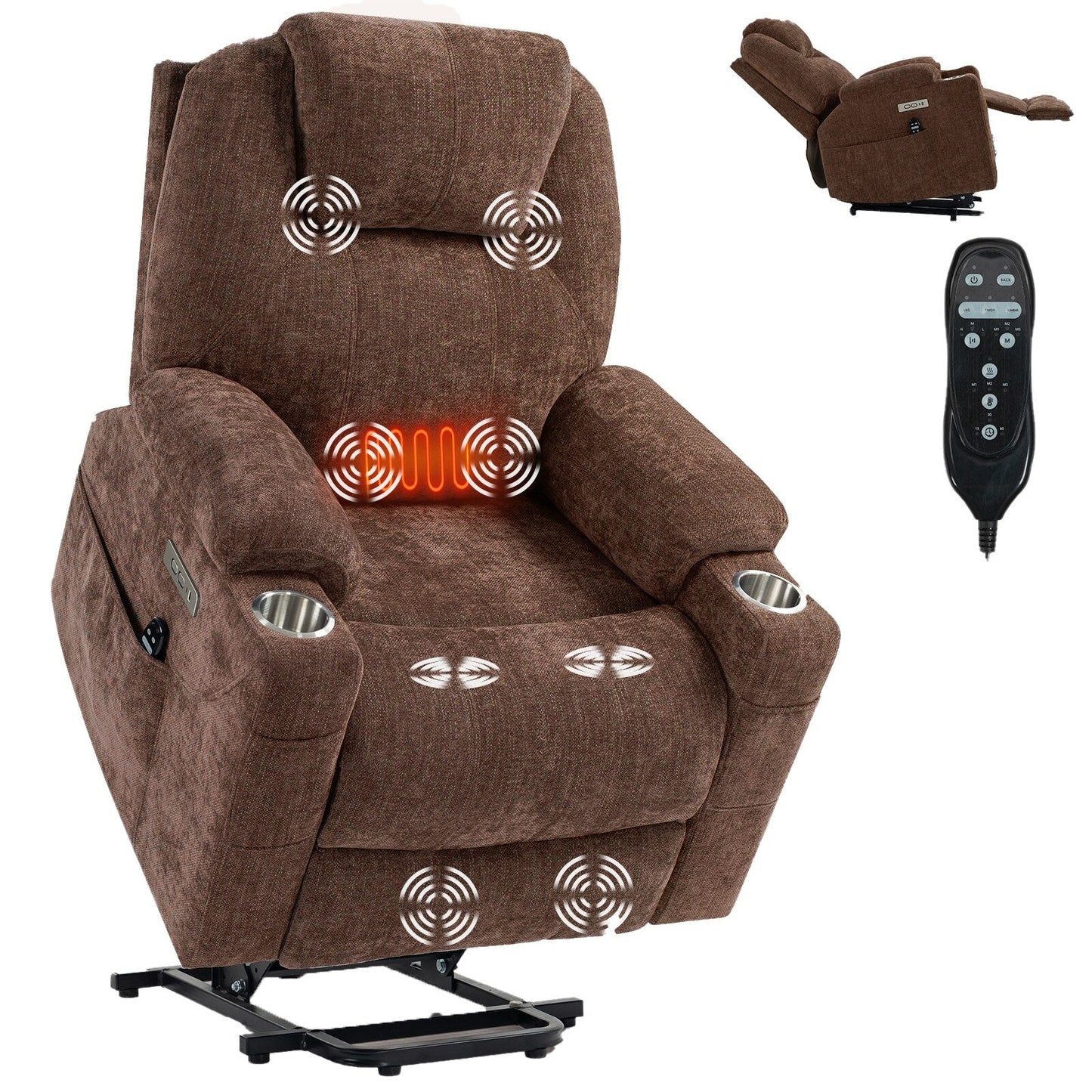 Fauteuil inclinable électrique