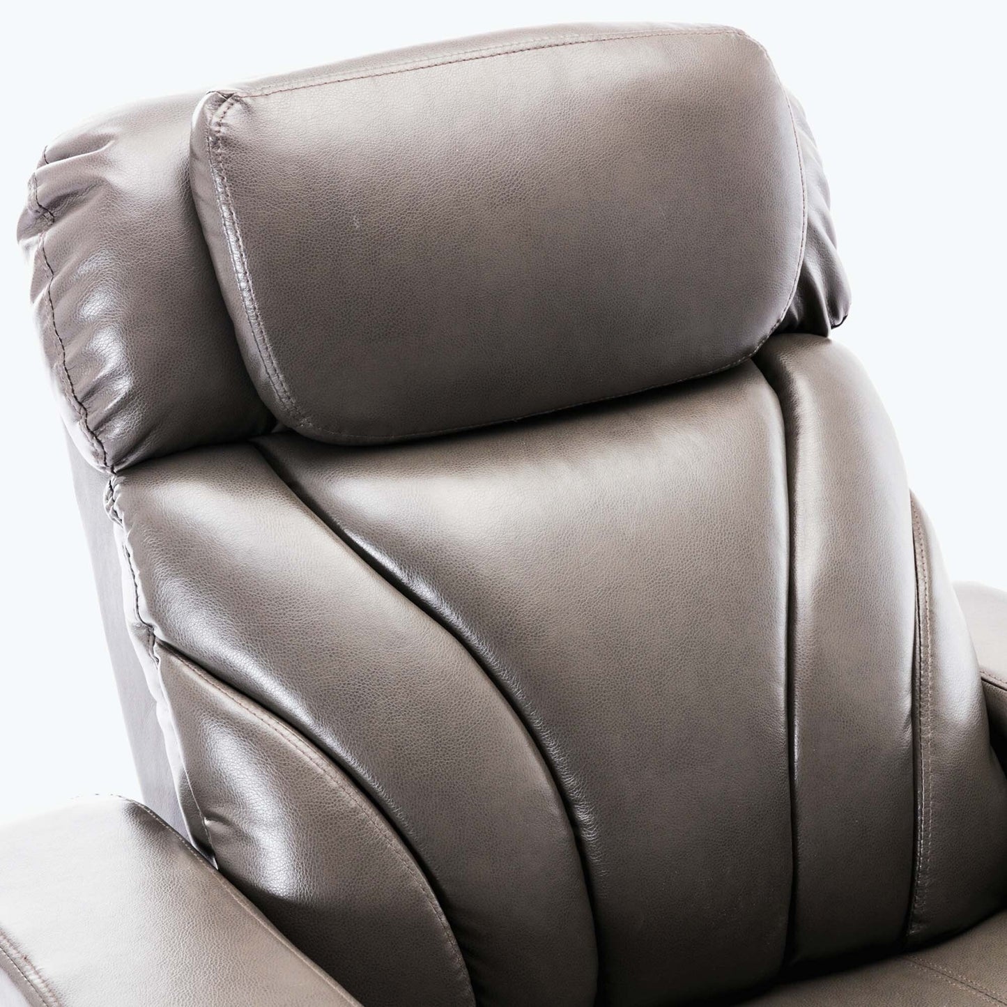 Fauteuil inclinable électrique avec port de chargement USB et rangement dissimulé des accoudoirs, avec porte-gobelet pratique et chaîne stéréo